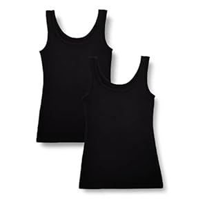 Iris & Lilly Canotta Termica Donna, Pacco da 2