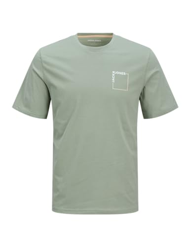 JACK & JONES Jjverner Tee SS Crew Neck, Iceberg Green, L Hommes JACK & JONES Jjverner Tee SS Crew Neck, Iceberg Green, L Hommes