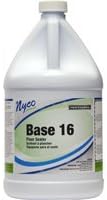 Nyco Base 16 Floor Sealer & Finish - 128 oz - Floor Finish & Sealer - Excellent Base for Floor Finish Programs - for Professional Facility Maintenance - (NL140-G4)