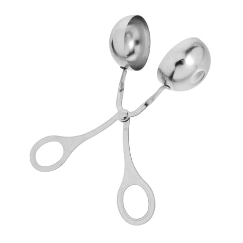 Cabilock Cuillère à Boulettes De Viande Cake Pops Acier Inoxydable Pour Façonnage De Boulettes De Viande Et Biscuits De Cuisine