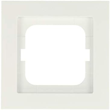 Busch-Jaeger 1721-284 Frame 1gang Axcent Socket Cover Switch Plate, studio white