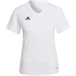adidas Entrada 22 T-shirt T-Shirt, White, L Mujer