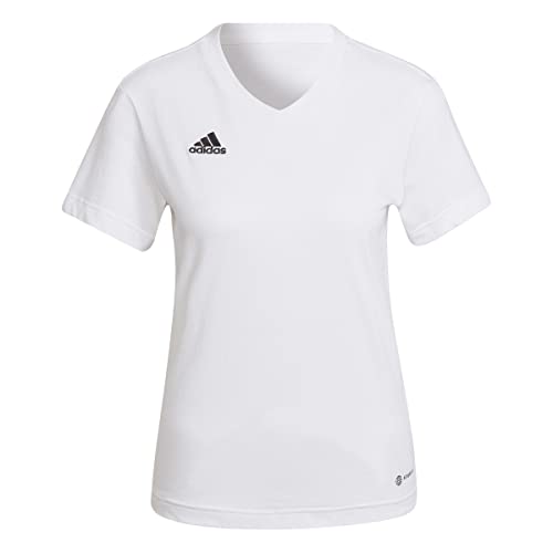 adidas Damen Entrada 22 Tee, White, M