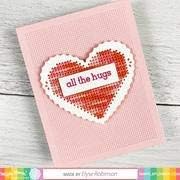 Miniatura 8 de Waffle Flower Paquete de formas cosidas para pintar  Troqueles para perforar papel con agujeros cuadriculados para 10 quilates de costura cruzada y