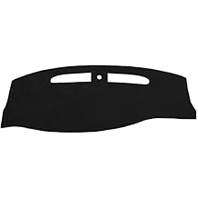 Seat Covers Unlimited Dash Cover Mat Pad - for Nissan 240SX 1995-1998 Custom Suede, Black