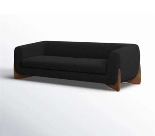 Image of Luxury Sofa Set Luxury Chesterfield Sofa in for Home Living Room & Office (Three Seater Black)