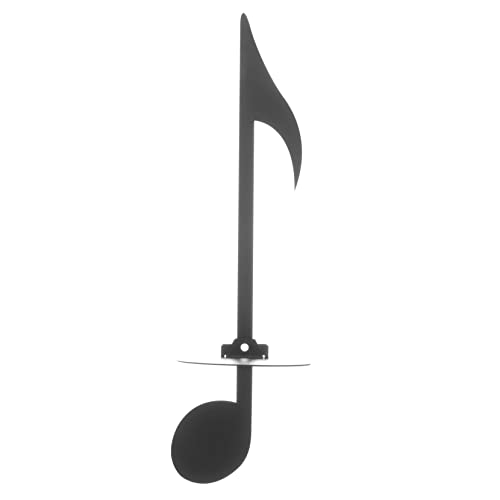 Levemolo Wall Mounted Candle Holder Music Decorative Metal Candle Sconce for Home Decor Warm Atmosphere Great for Bathroom Fireplace and Housewarming