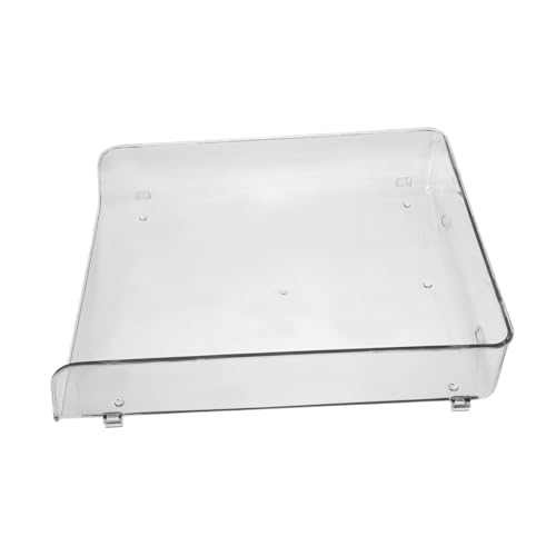 Homoyoyo Organisateur de Tablette pour Réfrigérateur Empilable Séparateur Transparent pour Congélateur Plateau pour Optimiser Rangement et Lorganisation Cuisine