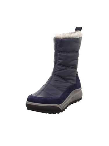 Bottes hautes Legero Tirano pour femme en cuir noir confortable