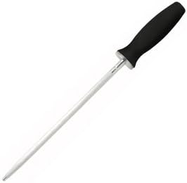 Mercer Culinary Genesis 10-Inch Knife Sharpening Steel, Black , M21010