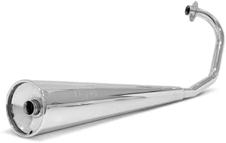 Escapamento Protork Gp Compat. C/Biz 100 De 98 A 2005 Cromado