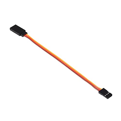 Diann 10Pcs 3-Pin Jr Servo Extension Cable 1 Jr Male To 2 Female Jr Y Harness Servo Cable For Rc Cars Trucks Airplanes Servo Receiver Connection (5Pcs Y-Type+5Pcs I-Type) #TOP3
