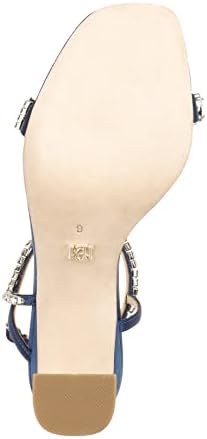 Badgley Mischka Women's Marilee Heeled Sandal, Navy, 10 | Image 3