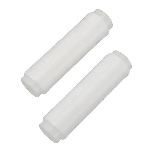 SUPVOX Elastic Nylon Fishing Line Skid-Proof Design for Boat Bank Fishing 2 Rolls