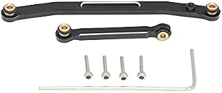 DollaTek Aluminum fix link Steering Rod for 1/24 RC car SCX24 90081 AXI00002 AXI00001 Parts