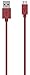 Belkin Mixit up 2 m Micro-USB auf USB Kabel zum Aufladen und Synchronisieren – Rot