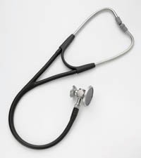 Welch Allyn 5079-328 Harvey DLX Stethoscopes, Double Head, 28", Forest Green