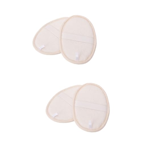 Ipetboom 4 Pcs Shower Sponge Pad Loofah Sponge Exfoliator Loofah Sponge Pad Exfoliating Pad Exfoliating Loofah