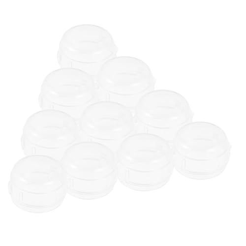 GARVALON 10stücke Herdknopfabdeckungen Gasherd Schutz Für Küche Kindersicherheit Ofen Knopf Abdeckungen Herd Bedienelemente Haushalt