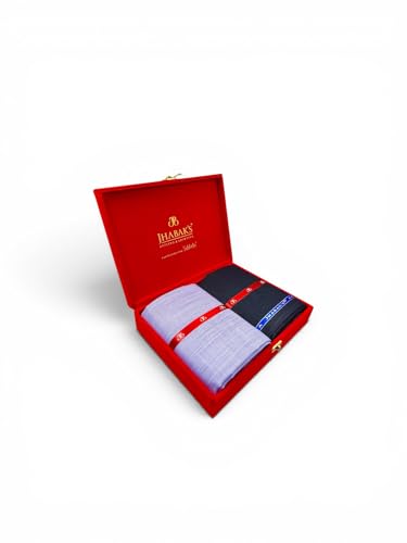 Image of JHABAK'S Unstitched Cotton Blend Solid Shirt & Trouser Fabric - 2.25 m Shirt Cloth - 1.20 m Pant Piece