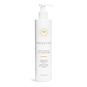 INNERSENSE Organic Beauty – Natural Pure Inspiration Daily Conditioner | Non-Toxic, Cruelty-Free, Clean Haircare (10oz)