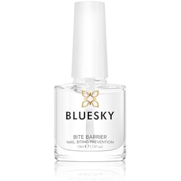 BLUESKY Lakier przeciw obgryzaniu paznokci | 10 ml | skuteczny środek zatrzymujący o gorzkim smaku | wspomaga pozbywanie się obgryzania paznokci | chroni i pielęgnuje naturalne paznokcie i skórki