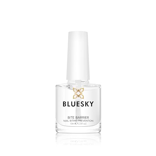 Bluesky Bite Barrier 10ml – Stop Nail Biting & Thumb Sucking Prevention Polish, Stop Nail Biting, Anti-Nail Biting for Adults & Kids, Clear, Fast & Easy Application