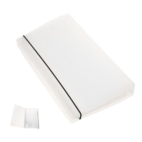 NOLITOY Recogida de Entradas Portátil Álbum de Tarjetas de Memoria para Viajes Organizador de Billetes de Sueltas Álbum de Almacenamiento para Billetes de Tren para Amantes del Teatro