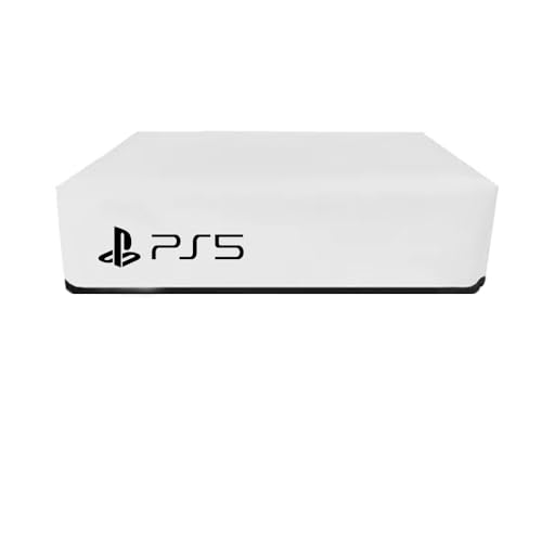Capa para PS5 Horizontal Branca Impermeável com Logo