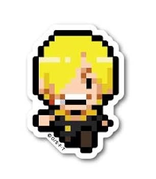 Amazon.co.jp: ピクセルワンピース ステッカー サンジ 新世界ver