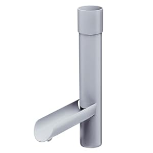 INEFA Regensammler Fallrohrklappe DN75 Grau