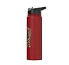 Live Free or Die Retro New Hampshire Nature Graphic Stainless Steel Insulated Water Bottle #2
