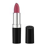 Rimmel Lasting Finish Lipstick 390 Plush Pink, Creamy Satin Finish, Long Lasting 8 HR Wear, Comfortable Formula, Rich Pigment