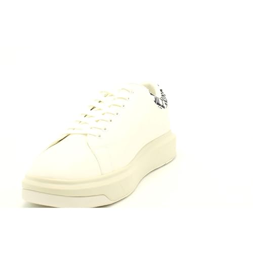 Armani Exchange Men's Low-Top Sneakers, White Black, 83