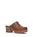Frye Campus Clog Women's Leather Footwear, Stylish Durable Clogs for Everyday Comfort & Timeless Fashion, Saddle - 8 M