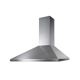 FABER EGEA PLUS XA90 - Cappa Aspirante 90 cm Sottopensile da Cucina ad Incasso, Aspirante Esterna o Ricircolo Filtro Cappe Faber KIT 2 C.F. D155 H16 Carboni Attivi