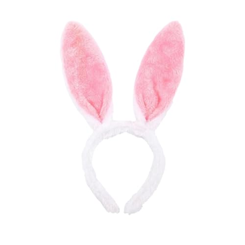 slothbyte Hasenohren Kostüm Stirnband mit Hasenohren Ostern Haarreif Mottoparty für Ostern Karneval Party Halloween Cosplay Kostüm Maskerade Dekoration (1pcs)