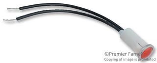 CML INNOVATIVE TECHNOLOGIES 1030D1 NEON INDICATOR, 125VAC, RED (10 pieces)