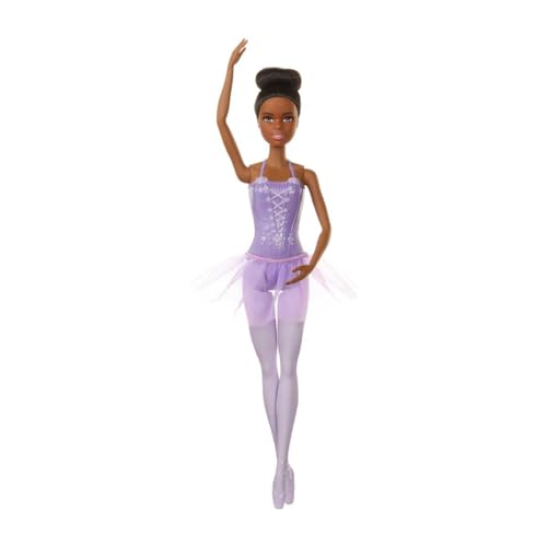Barbie Ballerine Brune Gjl61 Poupée Mannequin Et + - vue 9