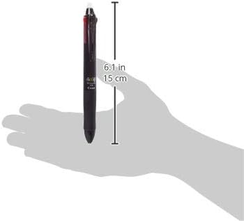 PILOT FriXion Ball 3 Kit, Black Barrel, Extra Fine Point, Erasable Black, Blue & Red Gel Inks Includes Eraser & Ink Refills (MPDP5002)