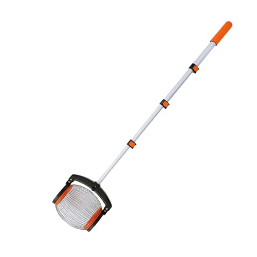 Oreilet Acorn Picker Upper Roller Telescopic 26.3 to 56.3in Nut Gatherer Rolling Yard Picker Nut Collector Tool for Walnuts Chestnut Sweet Gum Balls Tennis Ball