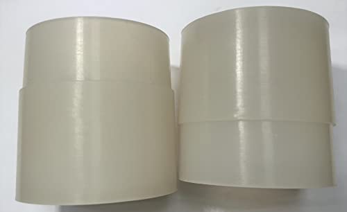 Capuchon d'extrémité de force 60 mm embout de protection renforcé pour tube x2