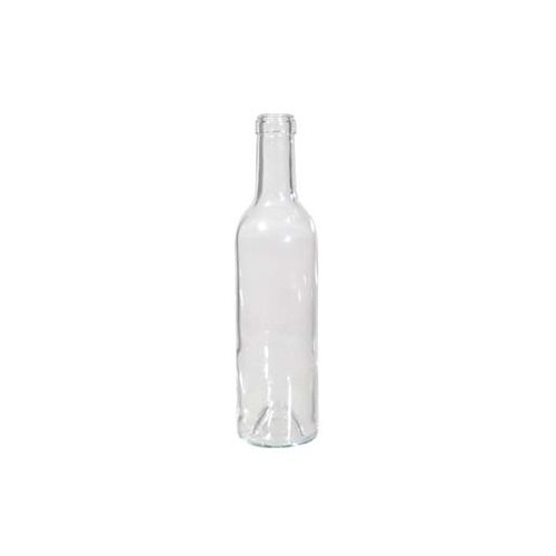 Eagle B384 Wine Bottles, 375 mL Flint, Clear (Pack of 12)