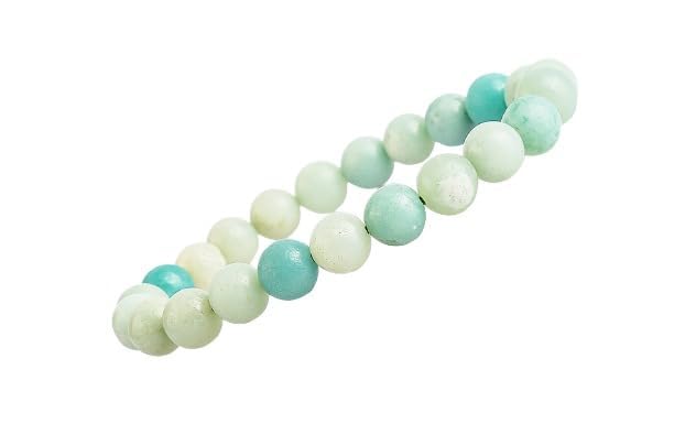 Image of GEMSMANTRA Stretchable Crystal Premium Bracelet | Lab Certified 10 mm Round Cut Beads | Unisex Healing Bracelet for Men & Women | Enhances Emotional Balance & Spiritual Healing