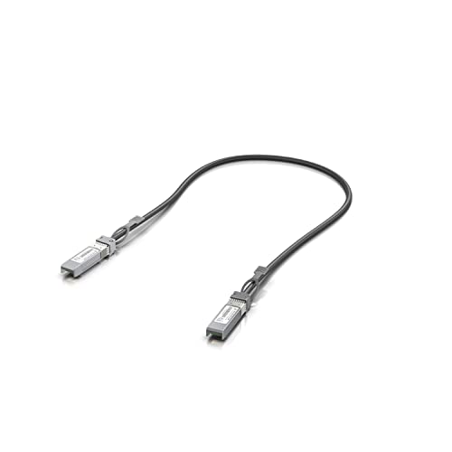 UbiQuiti UACC-DAC-SFP10-0.5M, Black, 0.5 meters