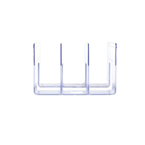 Rangement élégant et pratique des livres VALICLUD serre-livres acrylique transparent bureau