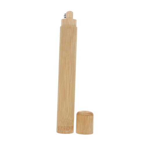 Beaupretty Combinación De Cepillo De De Bambú Cepillo De Naturales Oral Cepillos De De Viaje Cepillo De Para Limpiar Los Light Grey