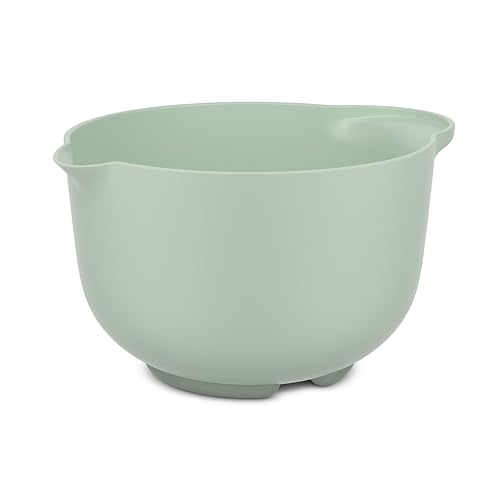 Mepal - Rührschüssel Chef it - Anti-Rutsch Boden - Mikrowellen- und Spülmaschinengeeignet - Schüssel - Material beständig bis zu 110°C - 3000 ml - Nordic sage