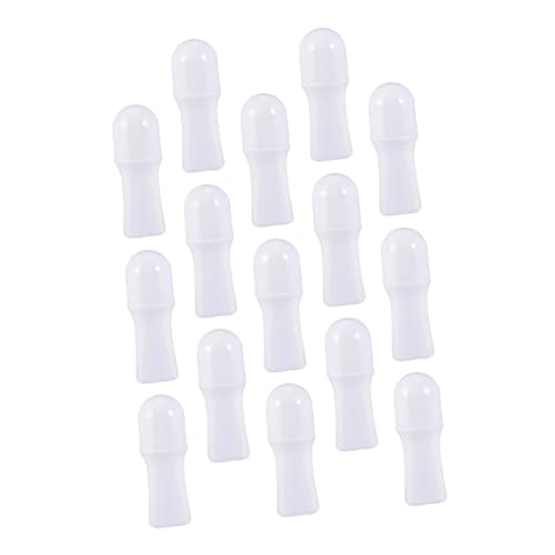 Homoyoyo Botellas Vacías De Plástico Con Rodillo De 30 Ml - Recargables y a Prueba De Fugas - Ideal Para Desodorantes y Perfumes Envases DIY Para Cosméticos