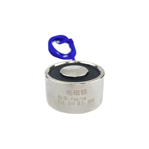 Solénoïde électromagnétique cylindrique pour maintien fiable 20kg
